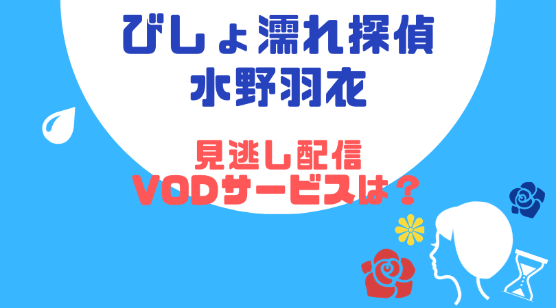 びしょ濡れ探偵 水野羽衣の見逃し配信をしているVODサービス